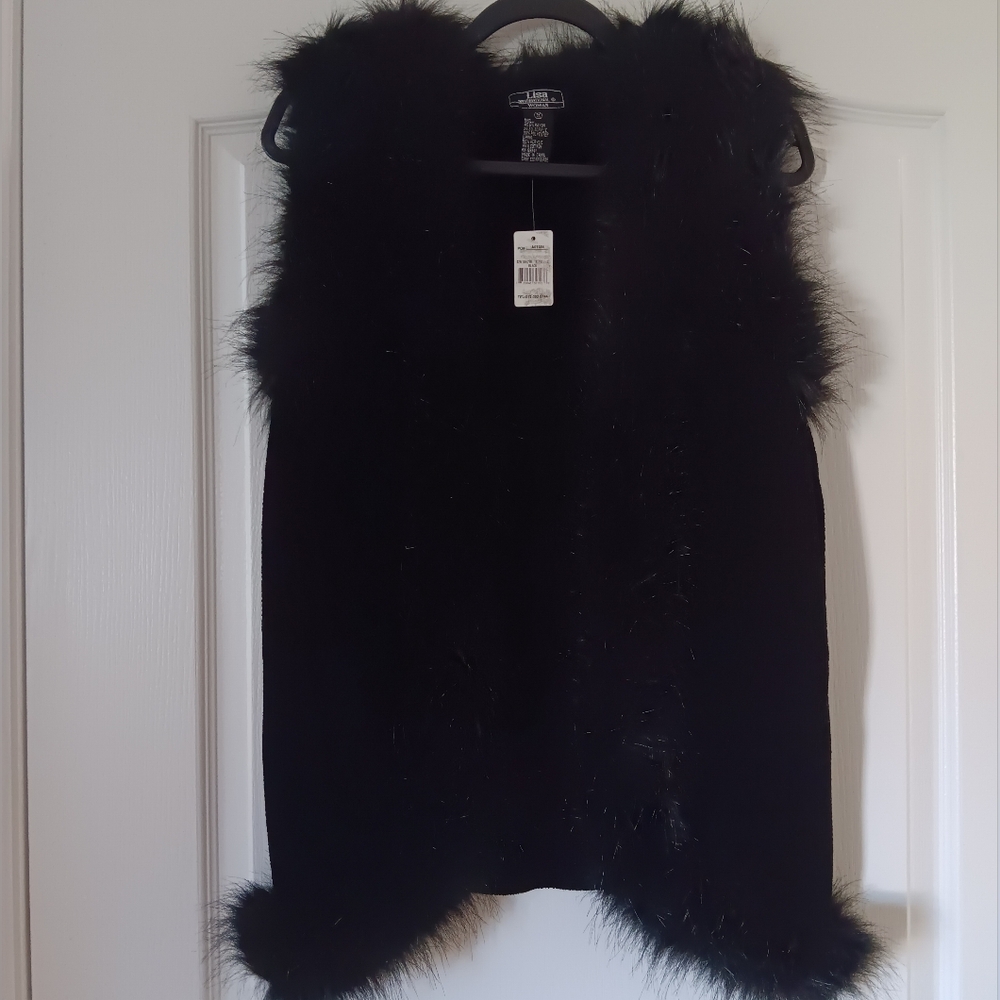 New!Faux Fur Vest